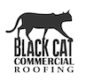 Black Cat Commercial Roofing Logo